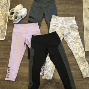 4 bundle Zella leggings! Only worn once! 👟 🏃‍♀️